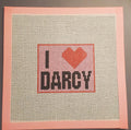 Pride and Prejudice Darcy Needlepoint Canvas