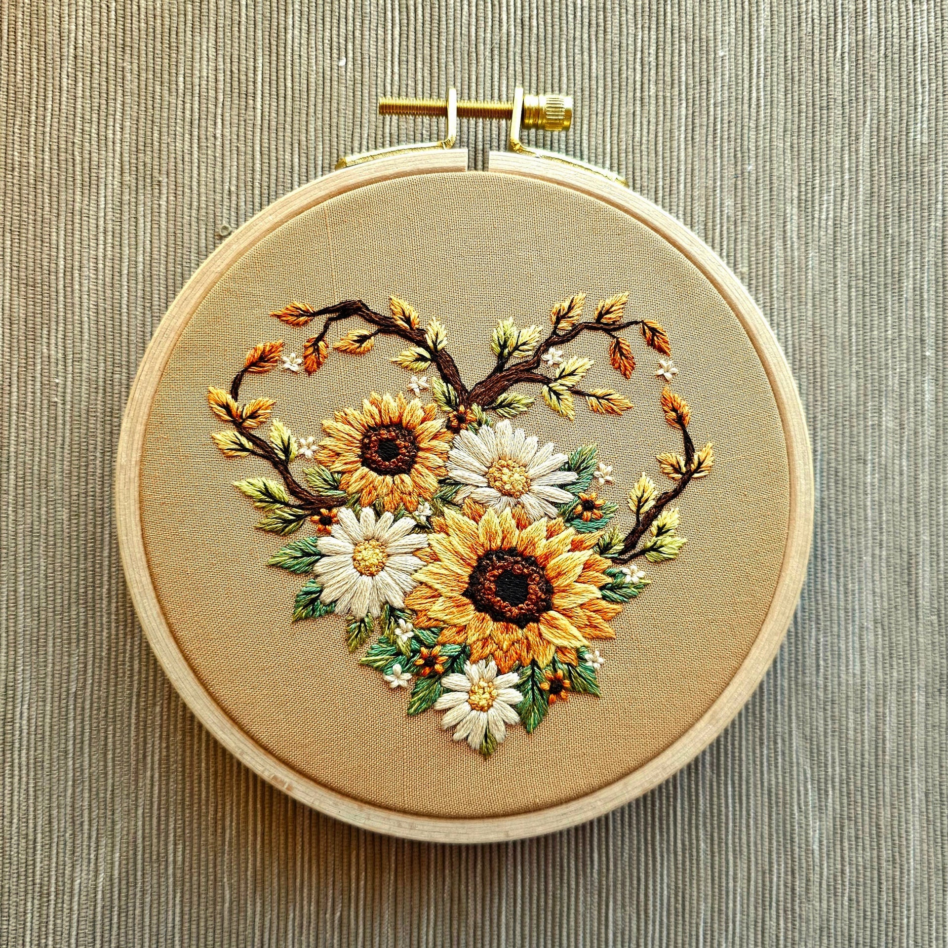 Fall in Love Embroidery Kit by Jessica Long
