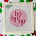 Ho Ho Ho Christmas Canvas by Mercy Bird