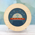 Alien Crossing Cross Stitch Chart