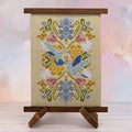 Spring Hummingbird Mandala Cross Stitch Chart