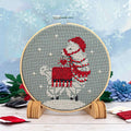 Snowflake Llama Ornament Cross Stitch Chart