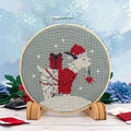 Snowflake Goat Ornament Cross Stitch Chart
