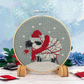 Snowflake Sheep Ornament Cross Stitch Chart