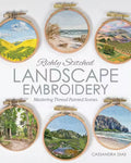 Richly Stitched Landscape Embroidery Book