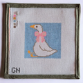 Sitting Goose Needlepoint Canvas