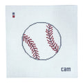 Baseball Needlepoint Canvas