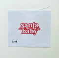 Santa Baby Needlepoint Canvas