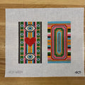 Eye Love You Square Needlepoint Canvas