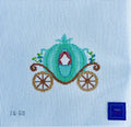 Pumpkin Coach Needlepoint Canvas