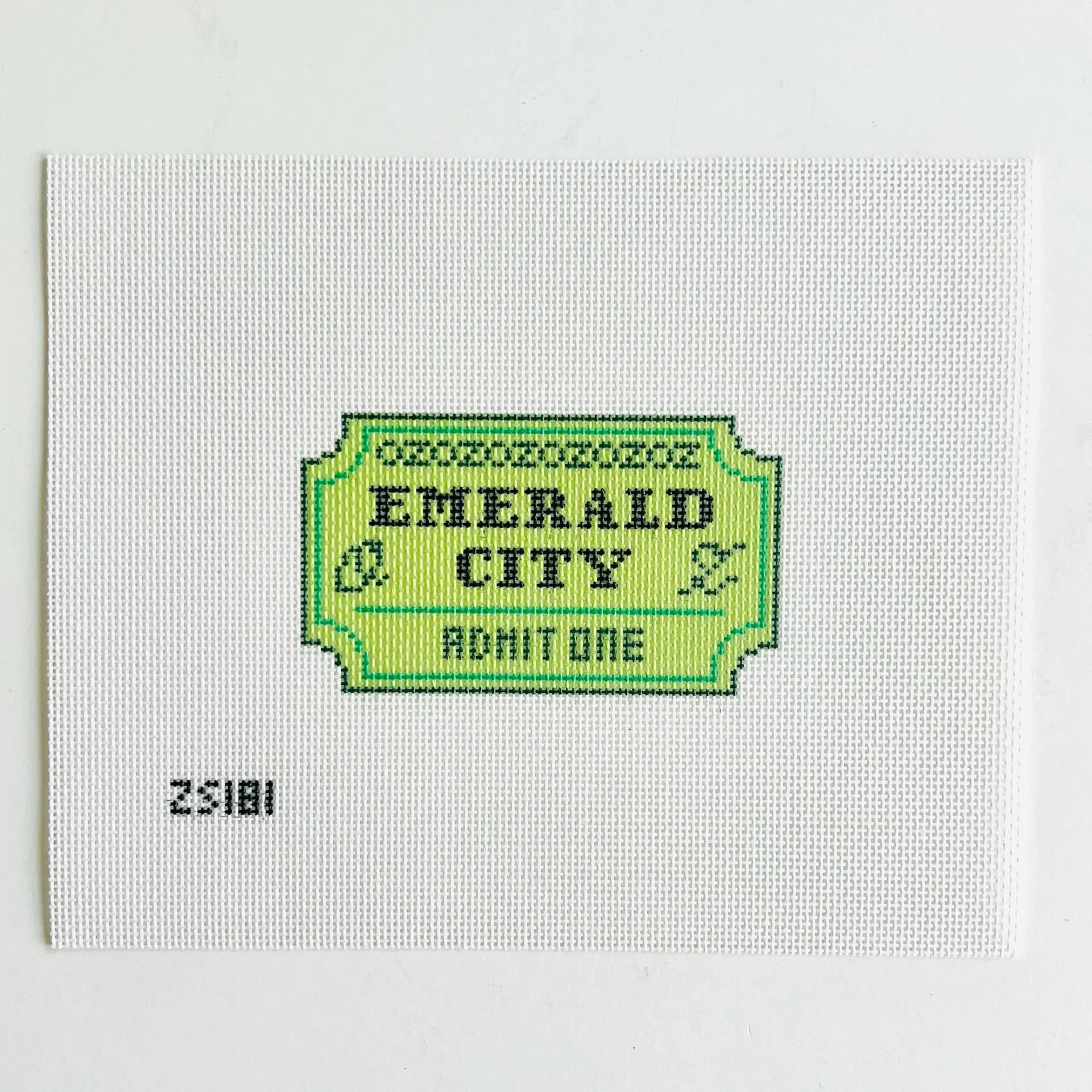 Emerald City Needlepoint Canvas
