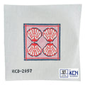 Scallop Square Needlepoint Canvas