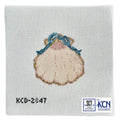 Plain Gilded Scallop Needlepoint Canvas