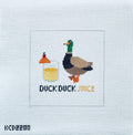 Duck Duck Juice Needlepoint Canvas