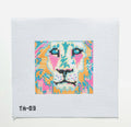 Leo the Lion Needlepoint Canvas