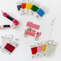 Christmas Trolley Cart Needlepoint Canvas