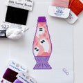 Ghost Lava Lamp Halloween Needlepoint Canvas