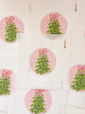 Bow Christmas Tree Needlepoint Canvas