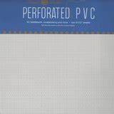 Perforated PVC 14ct White 2/pk 9"x12"