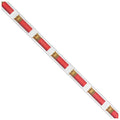 Red Shotgun Shell Belt Needlepoint Canvas