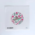 Sombrero Round Printed Canvas