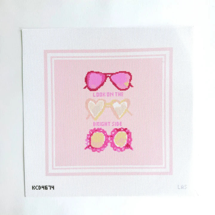 Look on the Bright Side Printed Canvas