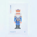 Blue Nutcracker Printed Canvas