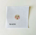 Full Moon Key Fob Insert Canvas