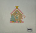 Gingerbread House Needlepoint Canvas