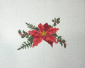 Poinsettia Needlepoint Canvas