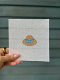 Sun Hat Mini Needlepoint Canvas