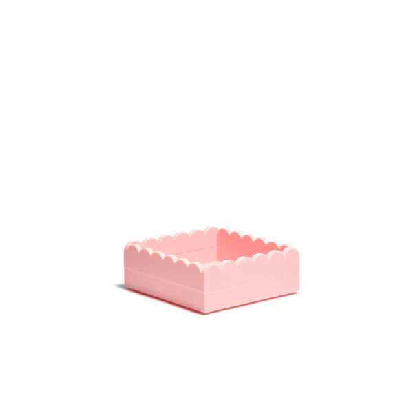Penny Linn Scallop Acrylic Tray- 5" Square