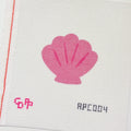 Pink Seashell Needlepoint Canvas