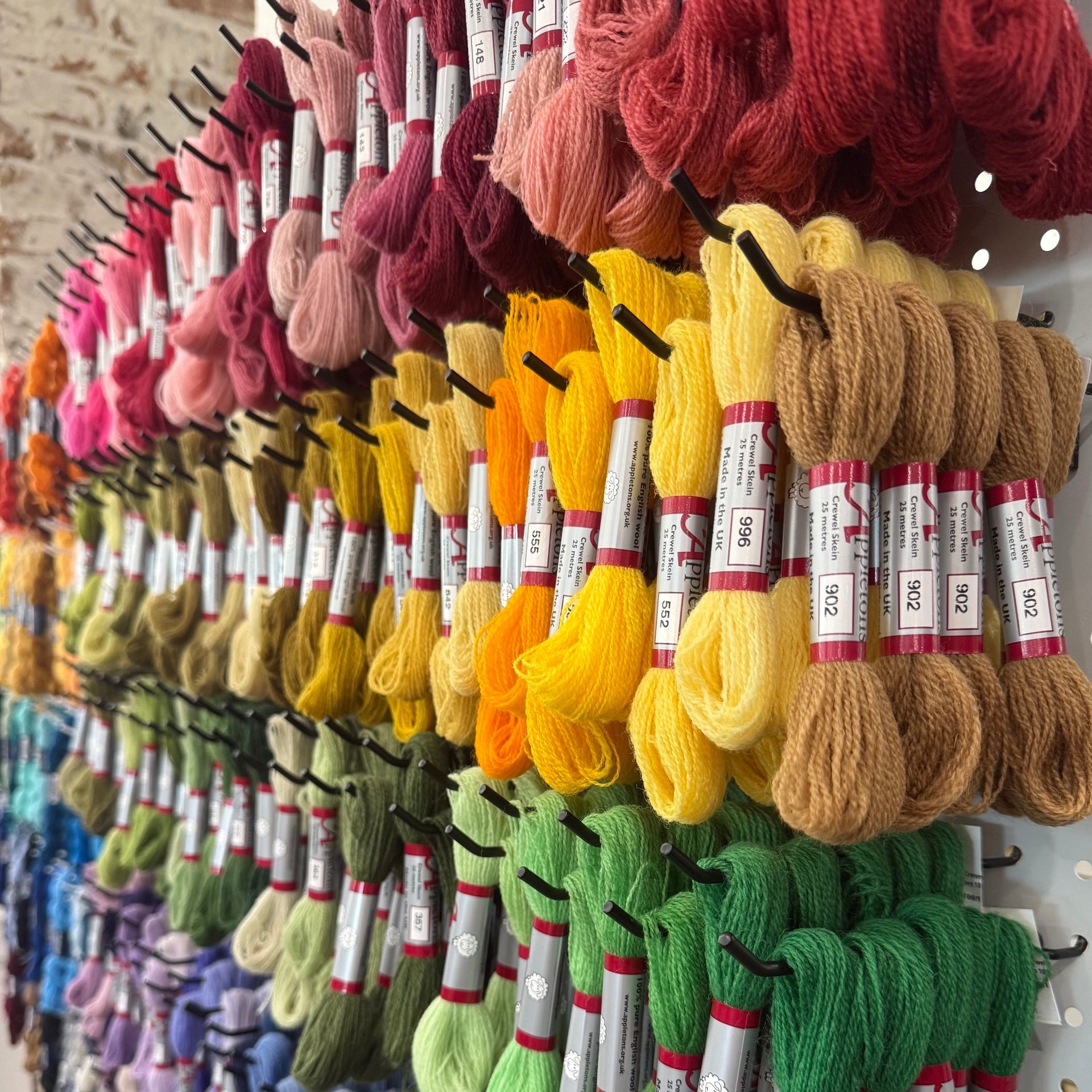 Appletons 2 Ply Crewel Wool Skeins: Colors 958-998