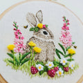 Berry Patch Bunny Embroidery Kit by Jessica Long