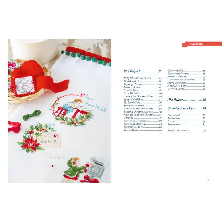 The Magic of Christmas to Cross Stitch- Véronique Enginger