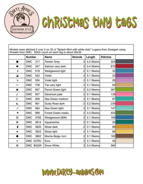 Christmas Tiny Tags